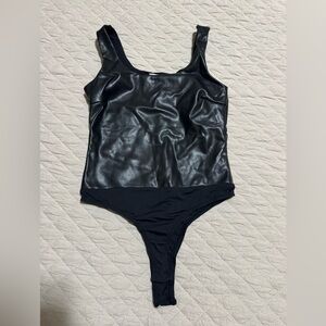 Francesca's Collections Black Bodysuit